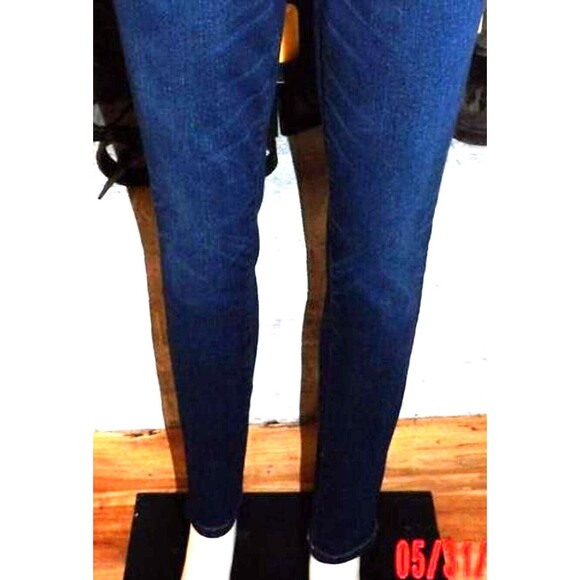 Nautica Skinny Jeans Dark Blue Low Rise Size 29 Size 8 on Conversion Denim - Picture 9 of 9